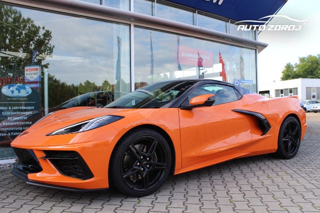 Corvette C8 Cabrio 6.2 V8 3LT, 354kW, A, 2d.