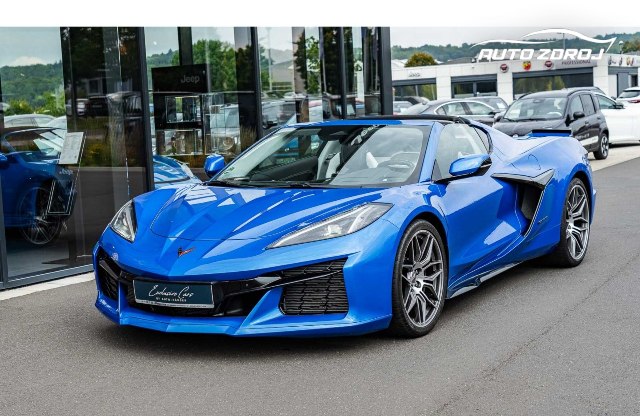 Corvette Z06 Coupé 5.5 V8 LT6 DOHC, 475kW, A8, 2d.