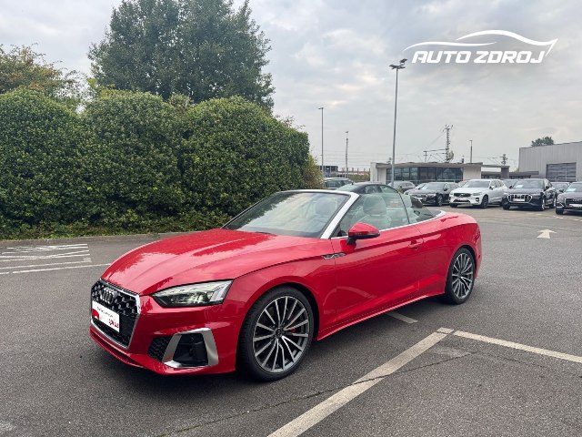 Audi A5 Cabriolet S-Line 45 TFSI quattro S-tronic, 195kW, A7, 2d.