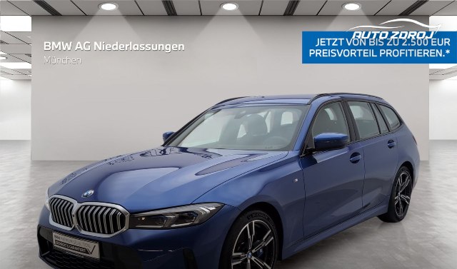 BMW rad 3 Touring M-Sportpaket 320d, 140kW, A8, 5d.