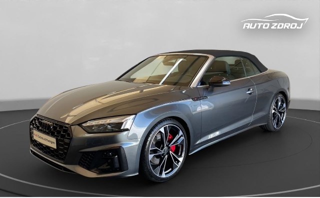 Audi A5 Cabriolet S-Line 45 TFSI quattro S-tronic, 195kW, A7, 2d.