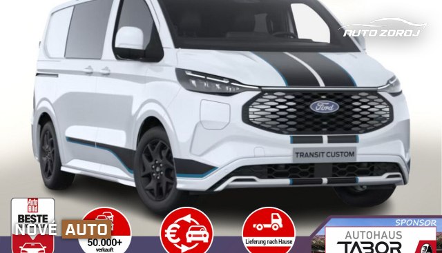 Ford Transit Custom L1 BEV, 160kW, A, 4d.