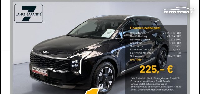 Kia Sportage Vision 1.6 T-GDI 2WD, 110kW, A, 5d.