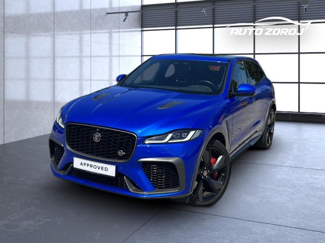 Jaguar F-Pace SVR P550 AWD, 405kW, A8, 5d.